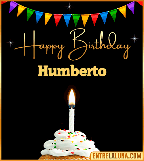 GiF Happy Birthday Humberto